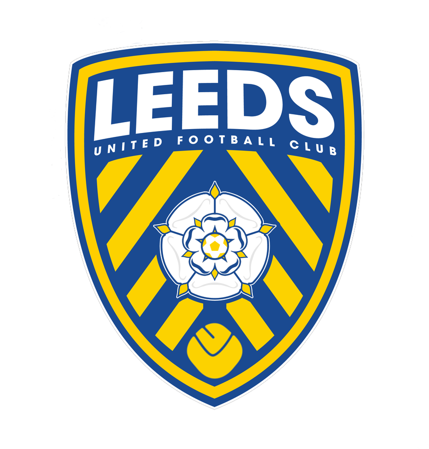 Leeds United Png File (white, black, teal, gold)