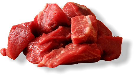 Beef Meat Transparent Background (black)