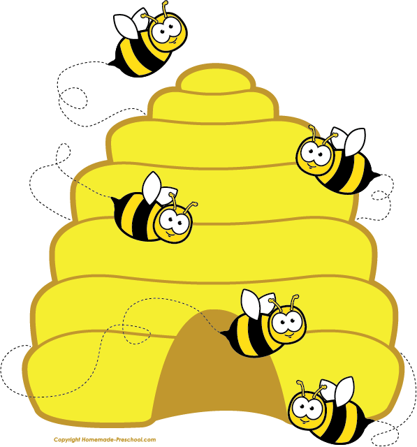 Beehive Cartoon Png Isolated Hd (yellow, white, black, orange, chocolate)