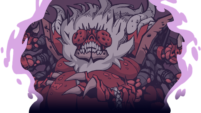 Beelzebub Demon Png Image (black, gray, plum)