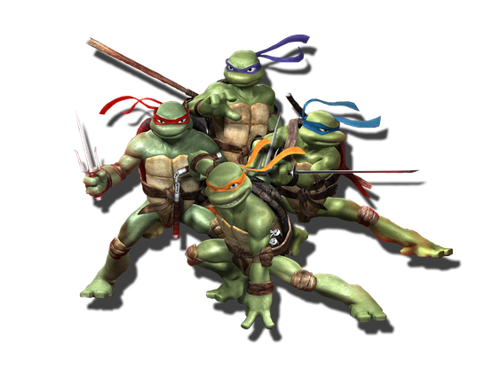 Teenage Mutant Ninja Turtles Png Picture 1 (black)