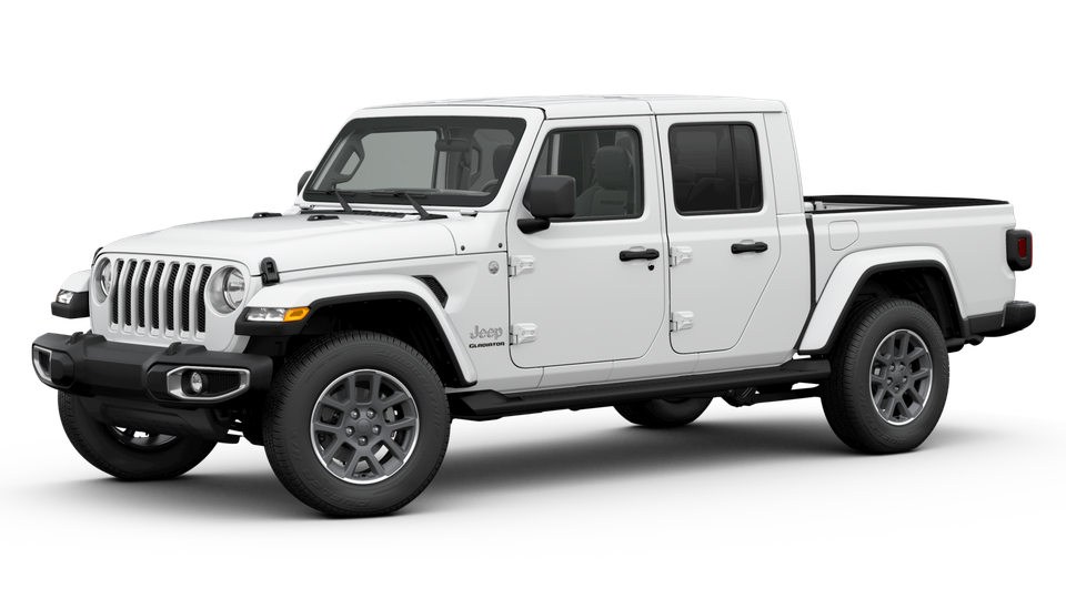 Jeep Gladiator Png Isolated Photo (silver, black)