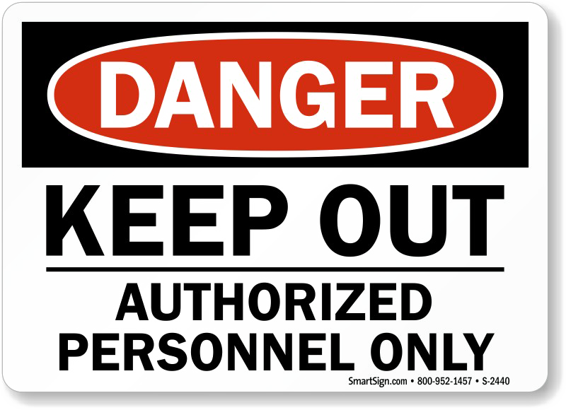 Keep Out Danger Png Clipart (silver, chocolate, lavender, black, white)