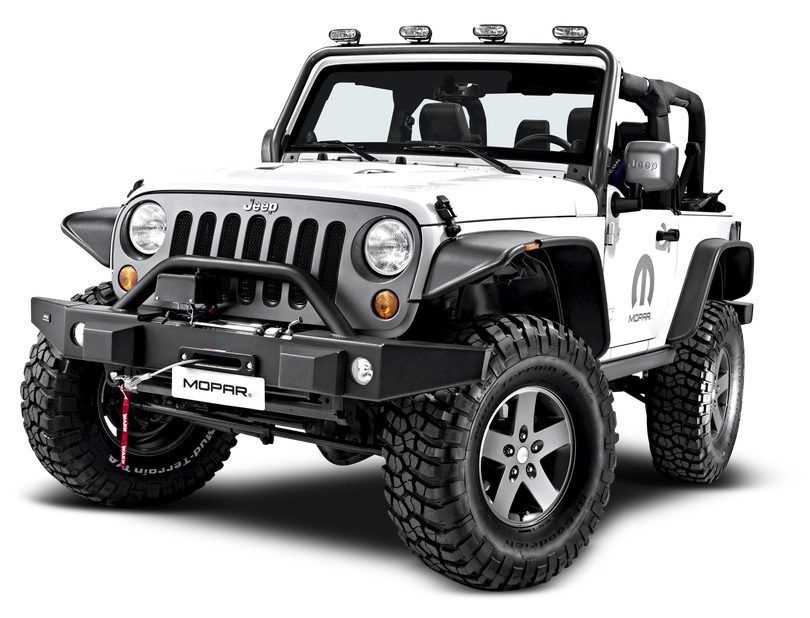 Jeep Png Isolated Image (white, silver, black)