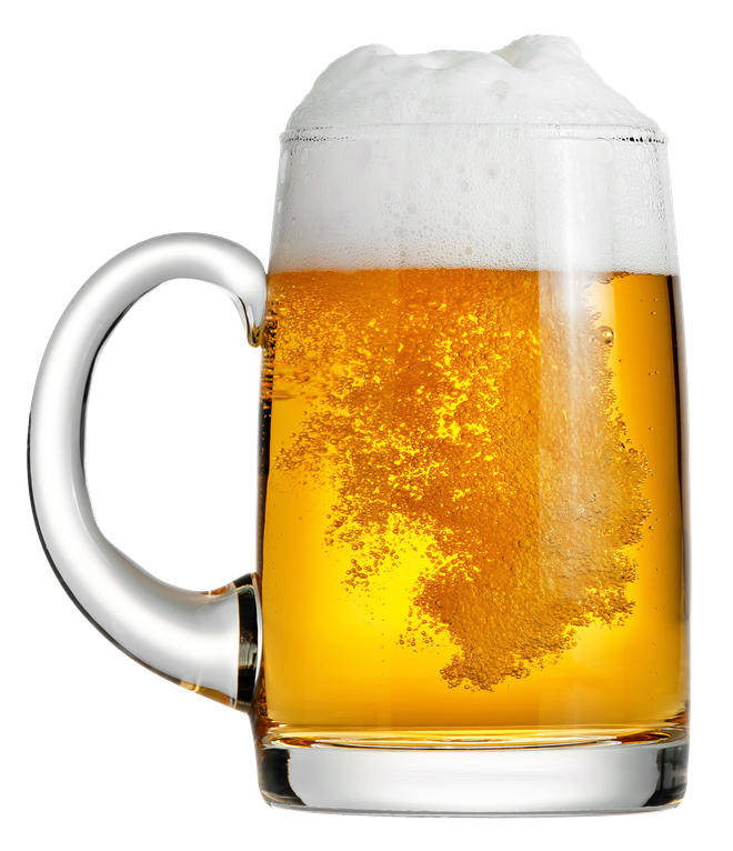 Beer Mug Png File (black, lavender, white)