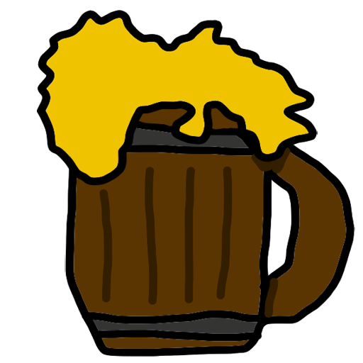 Beer Mug Png Hd Image (gold, black, maroon)