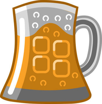 Beer Mug Png Pic (chocolate, gray, white, black, silver)