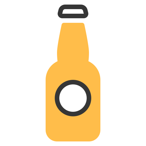 Beer Bottle Alcohol Drink Beverage Pub Icon Free Transparent Png Icon Download (chocolate, salmon, black, indigo)