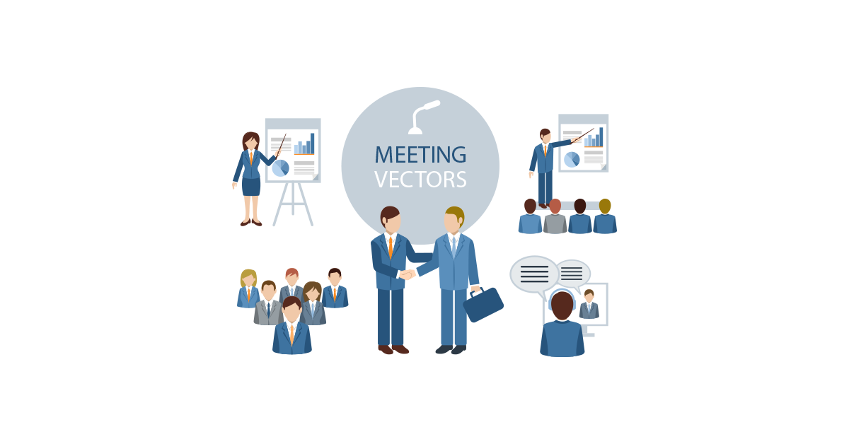 Meeting Vector Png File (white, silver, black, gray)