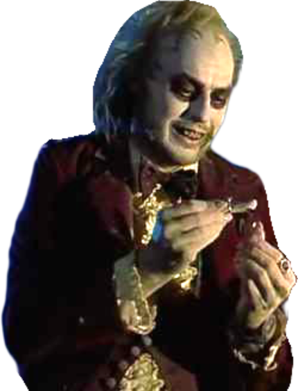 Beetlejuice Png Image Hd (black)