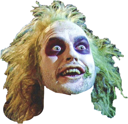 Beetlejuice Png Picture (black, olive, white, lavender)