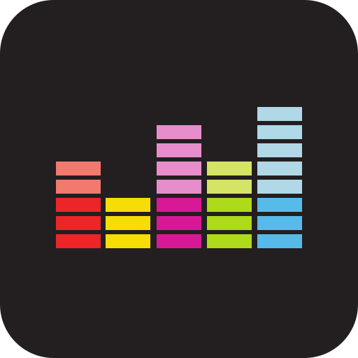 Deezer Icon Free Transparent Png Icon Download (greenish blue, red, black, purple, gold)