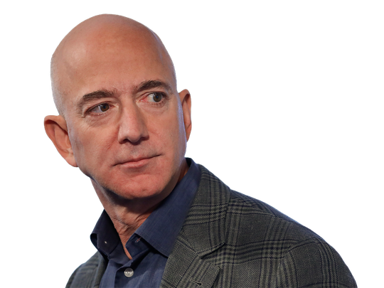 Jeff Bezos Png File (indigo, black)