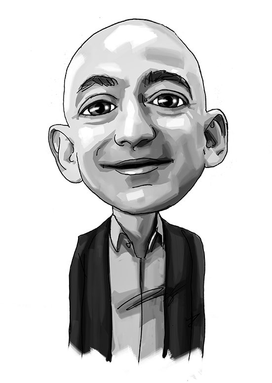 Jeff Bezos Png Isolated Image (white, lavender, black, silver)