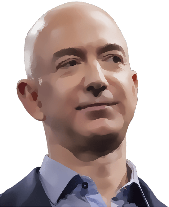 Jeff Bezos Png Transparent (gray, black)