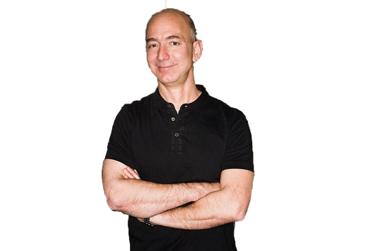 Jeff Bezos Transparent Png (black)