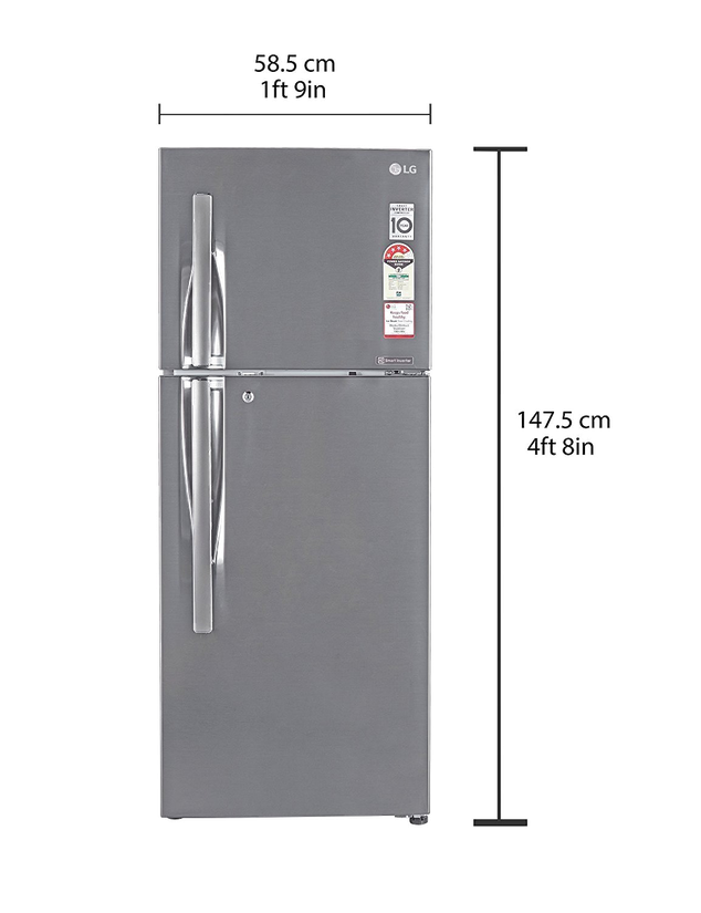 Refrigerator Png Pic (gray, black)