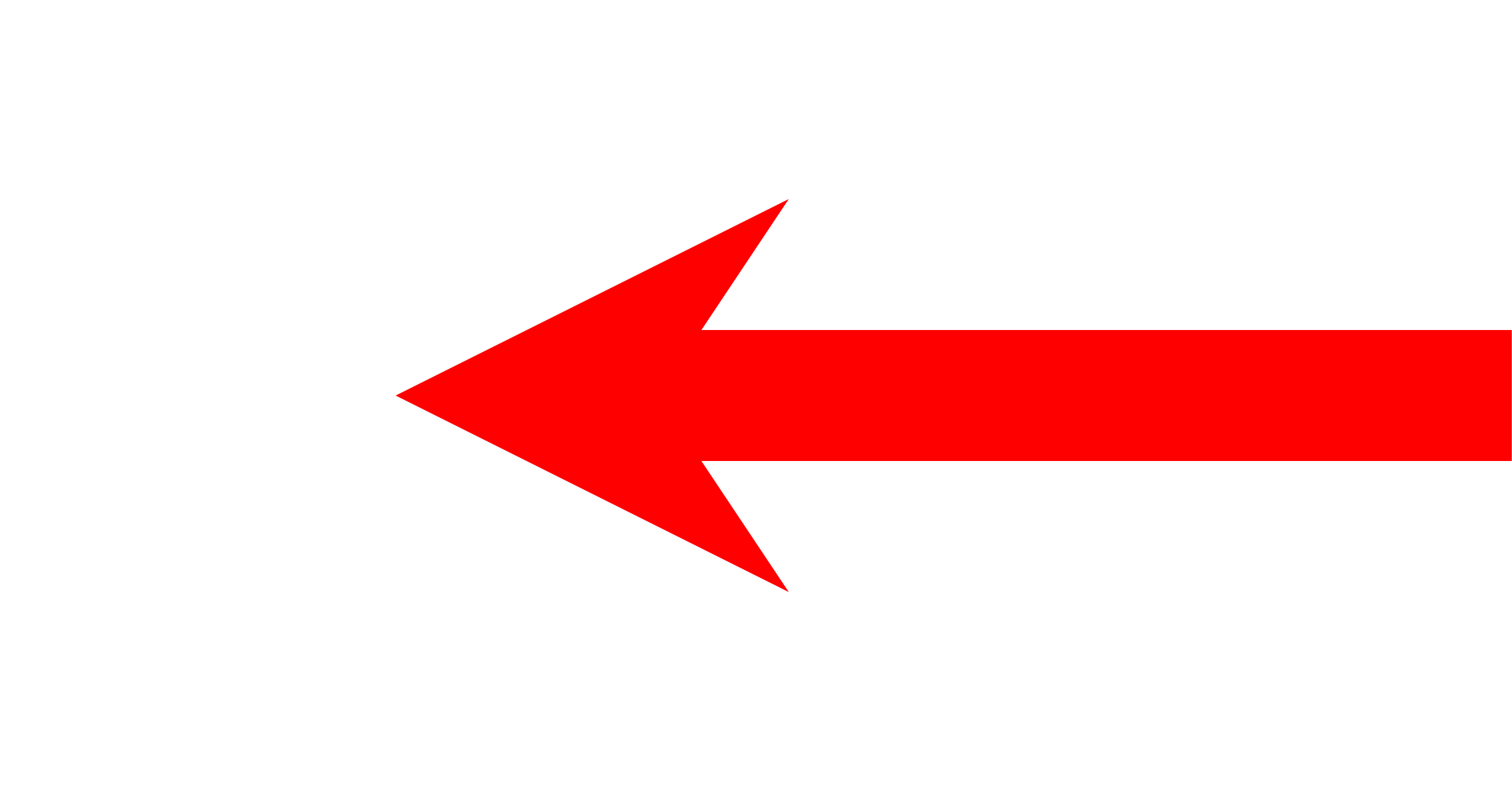 Left Arrow Png Clipart (black, maroon, red)