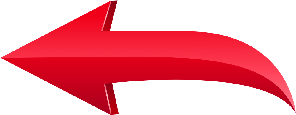 Left Arrow Png (black, red)