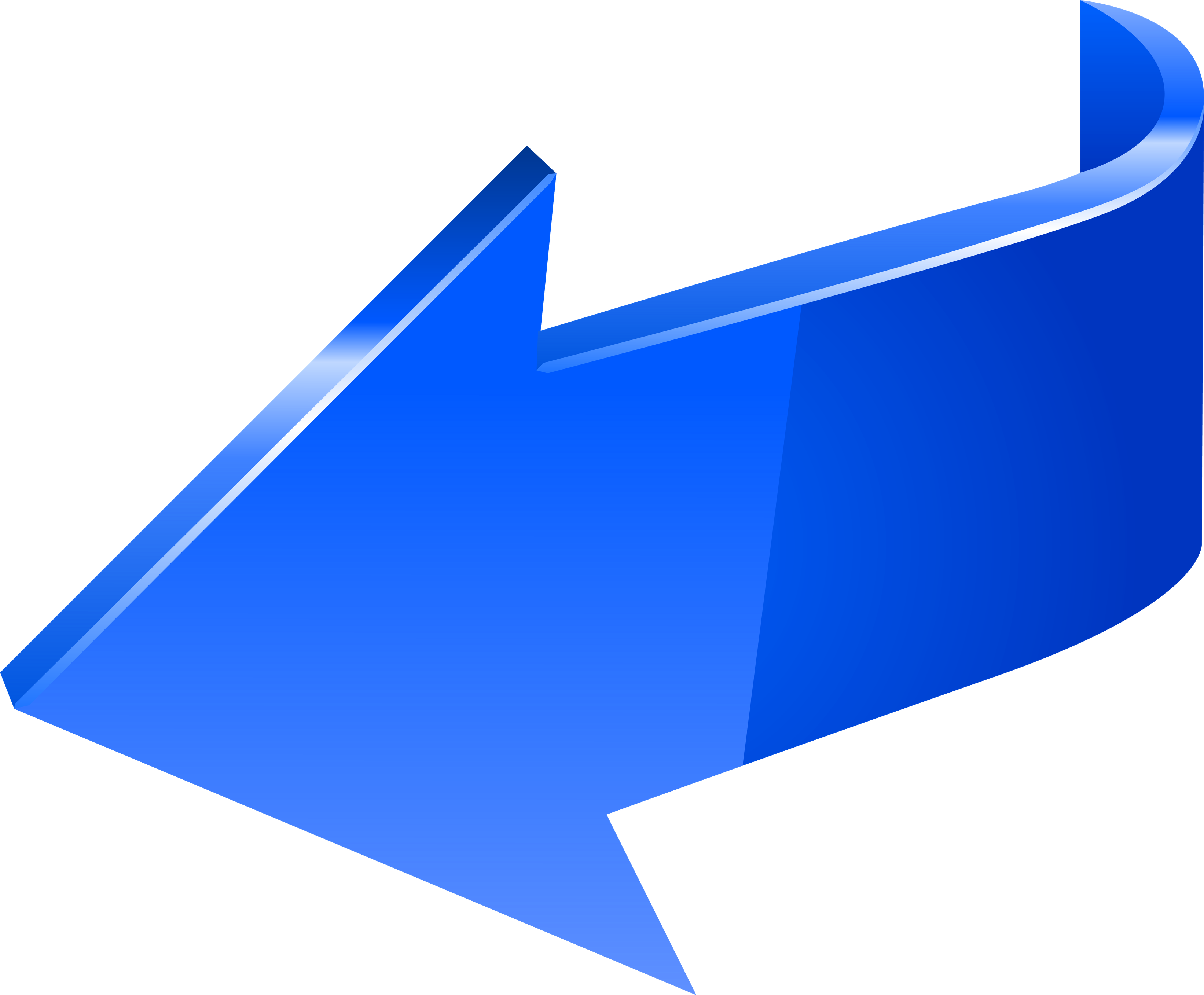 Left Arrow Transparent Png (blue, navy, black)