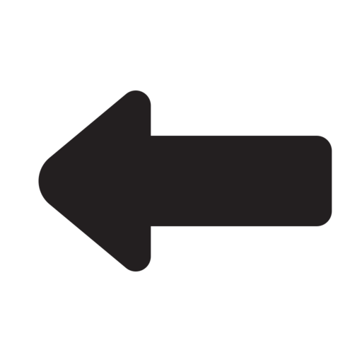 Left Sign 1 Free Png Icon (black)