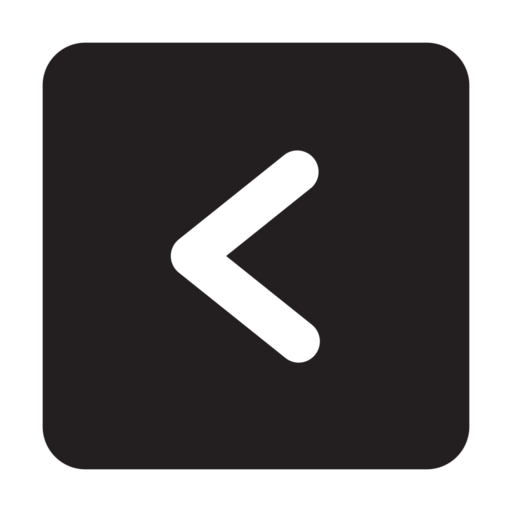 Left Square Free Png Icon Download (black)