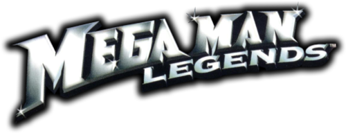 Mega Man Logo Png Isolated File (white, black)