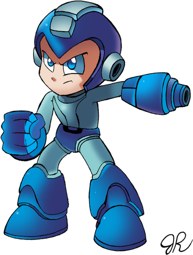 Mega Man Png Background Isolated Image (gray, indigo, silver, black, teal)