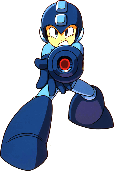 Mega Man Png Clipart (indigo, navy, black, teal)