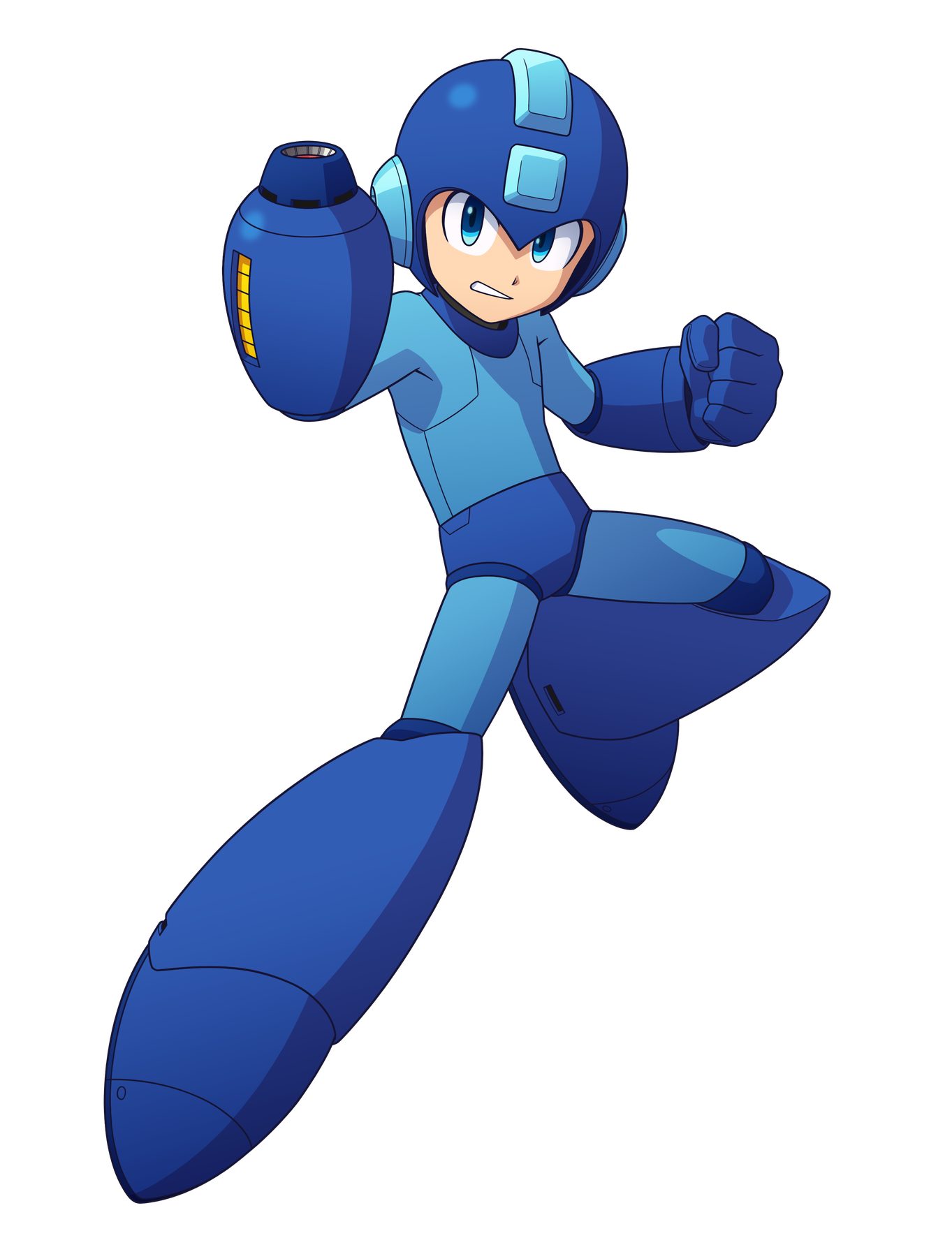 Mega Man Png Transparent (indigo, black, teal)