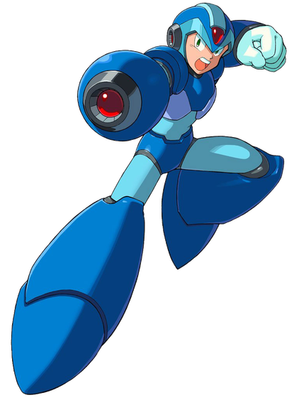 Megaman Png Free Download (gray, navy, black, teal)