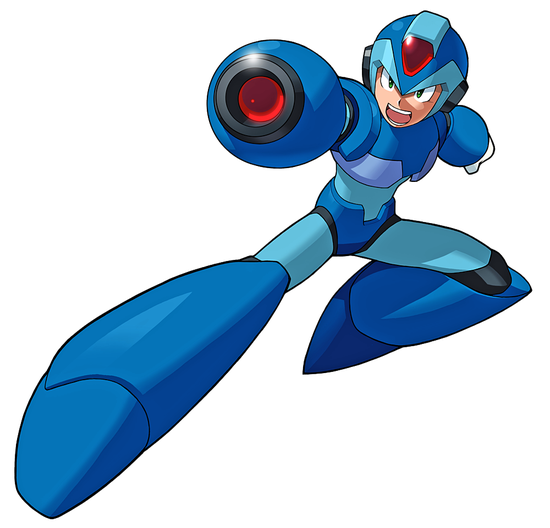 Megaman Png Photo (black, teal)