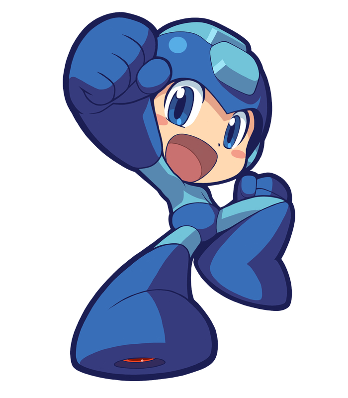 Megaman Png Photos (indigo, pink, black, teal)