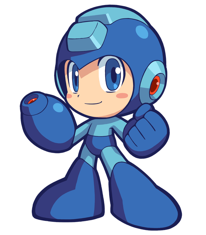 Megaman Png Picture (pink, indigo, silver, black, teal)