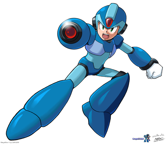 Megaman Transparent Png (white, gray, black, teal)