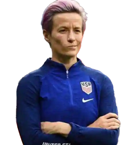 Megan Rapinoe Olympic Player Png File (white, navy, black)