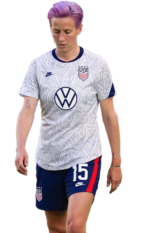 Megan Rapinoe Olympic Player Png Hd (silver, black)