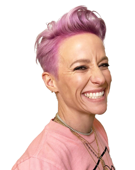 Megan Rapinoe Png Clipart (pink, black)