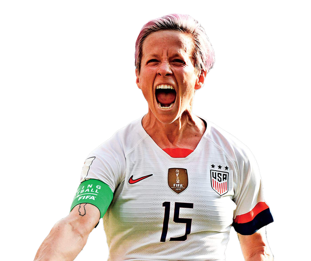 Megan Rapinoe Png Transparent Image (white, silver, black)