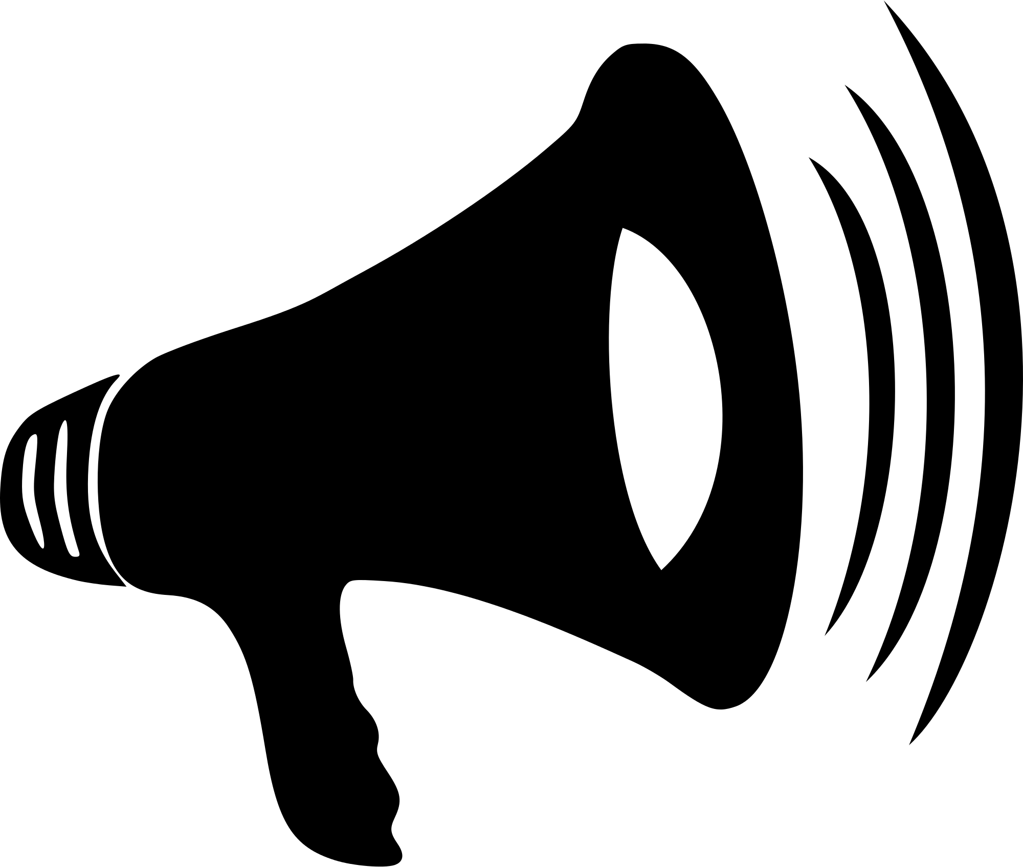 Megaphone Png Isolated Transparent Picture (white, gray, black)