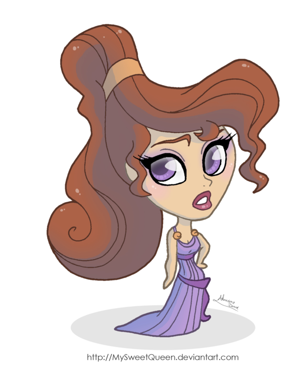 Megara Png Image (gray, pink, chocolate, black)