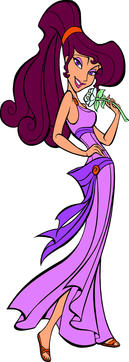 Megara Transparent Background (purple, black, violet)