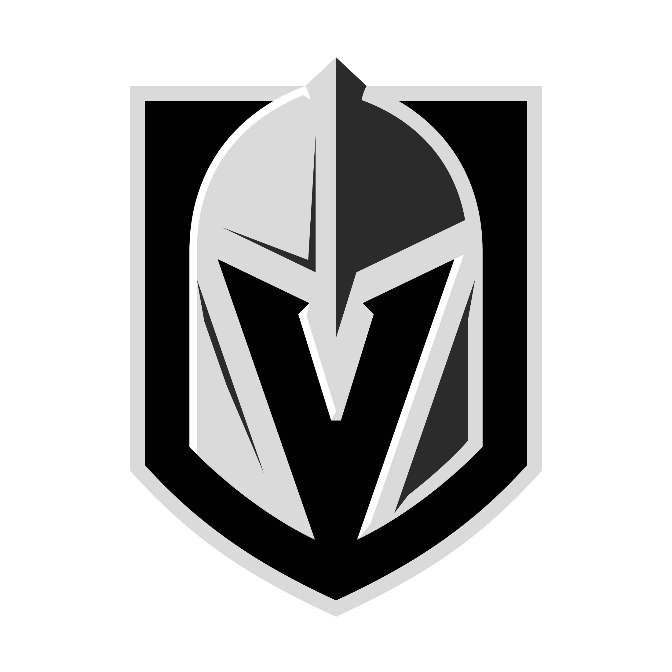 Vegas Golden Knights Png Hd (black, gray, silver, lavender)