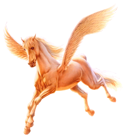 Pegasus Greek Png Images (black, gray, white)