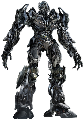 Megatron Transparent Background (black)