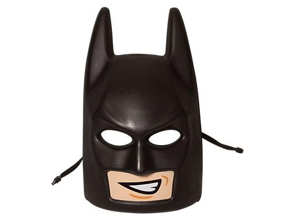 Lego Batman Mask Transparent Png (black, white)