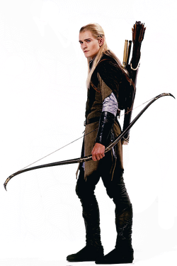 Legolas Png Image (black)