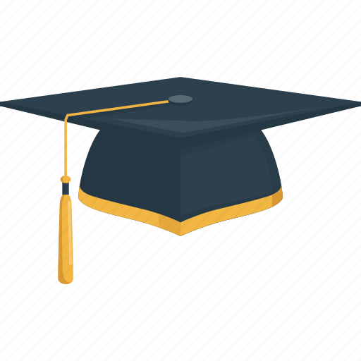 Degree Graduation Png Image (indigo, black, navy)