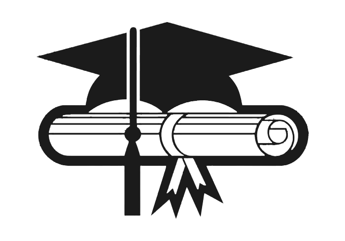 Degree Graduation Png Pic (indigo, gray, white, black, lavender)