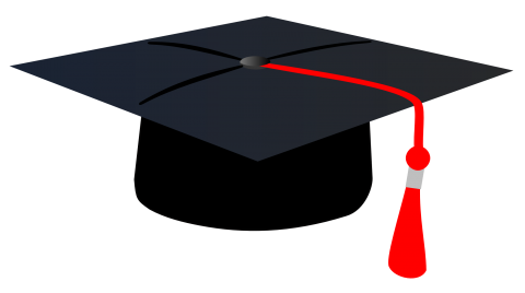 Degree Png Image (black, red)